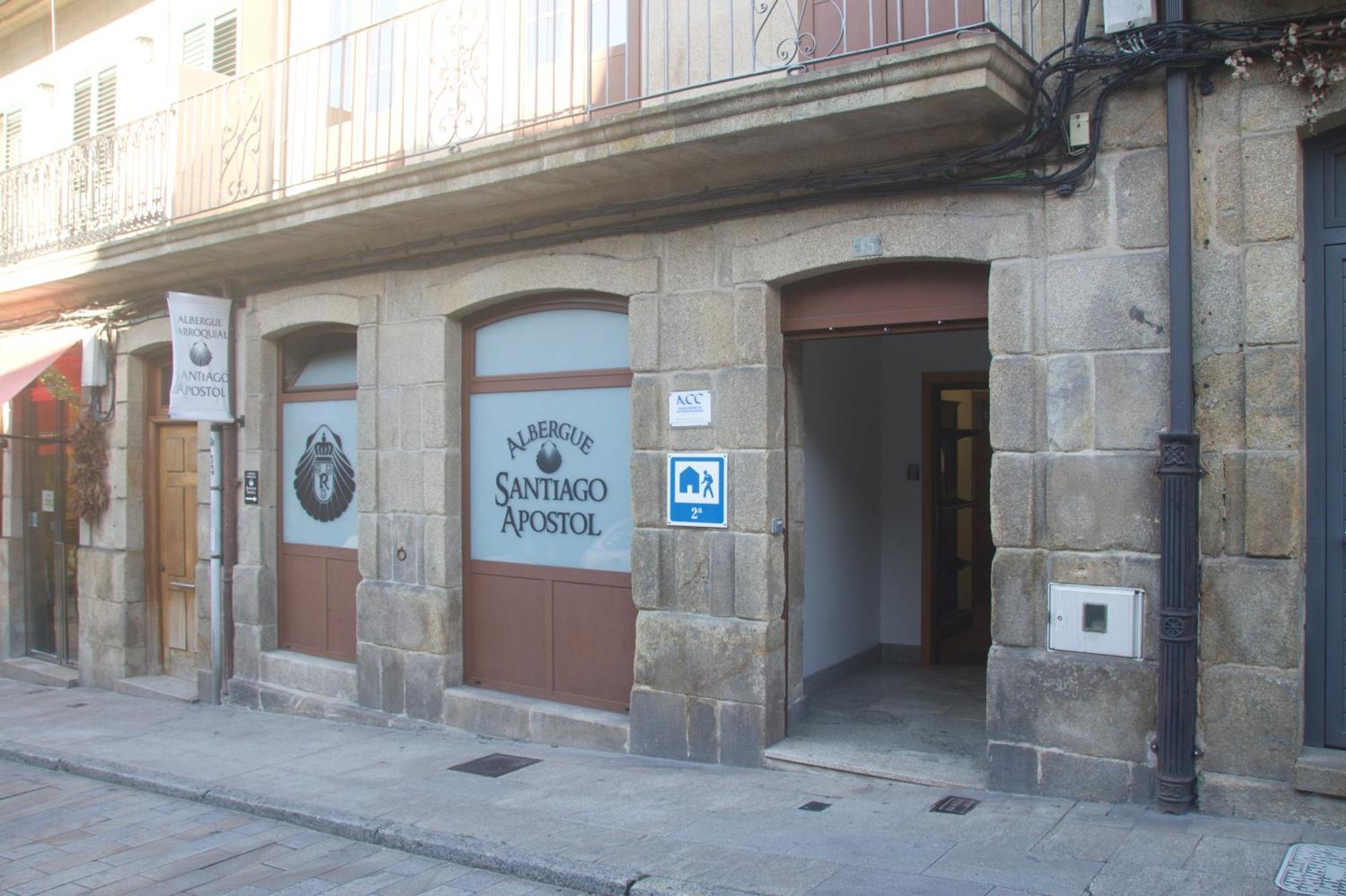 Albergue Parroquial Santiago Apostol De Redondela Exteriör bild